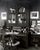 Black and white photograph of Edward Weston's desk, by Kim Weston (American, b. 1953). This photograph was taken in the...