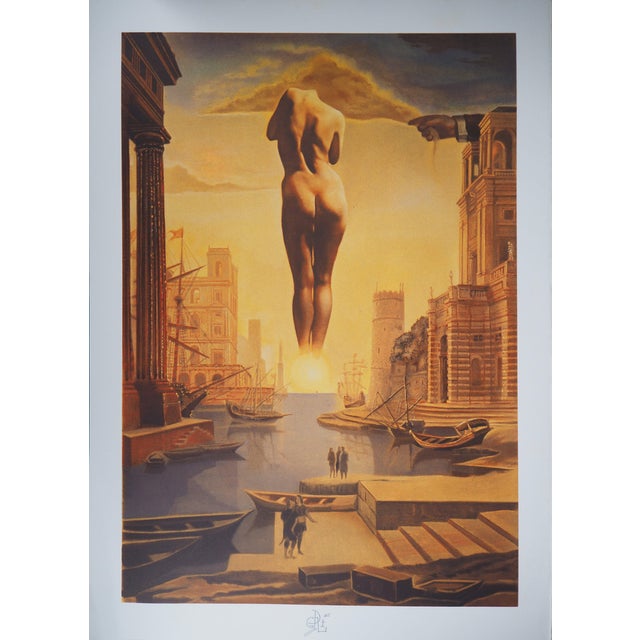 After Salvador Dali, Hand Removing the Golden Fleece, Signed Print For Sale