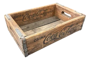 1960 Coca Cola Wooden Crate