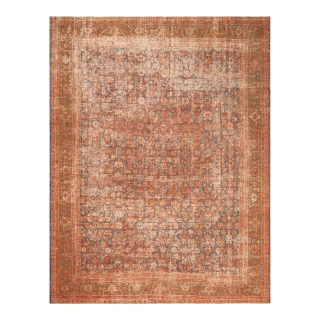 Nazmiyal Collection Antique Persian Mahal Rug For Sale