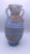 Mid 20th Century Pair of Mid-Century Murano Blue Scavo Glass Amphora Vases. For Sale - Image 5 of 13