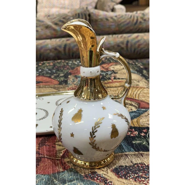 Empire Liqueur Set with a Fly Motif, 1980s, Set of 6 For Sale - Image 9 of 13