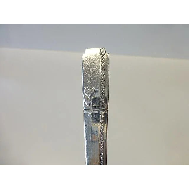 Art Deco 87 Piece Grenoble 1938 Heirloom Oneida Silverplate Flatware