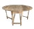 Antique French Bleached Oak Gate Leg Table For Sale In Los Angeles - Image 6 of 10