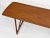 1960s Mid-Century Danish Teak Coffee Table with V Shape Supports & Lipped Top Edge, 1960s For Sale - Image 5 of 12