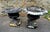Late 19th Century Victorian Cast Iron Garden Urns - A Pair For Sale - Image 14 of 15