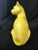 Ceramic Late Qing Chinese Export Porcelain Figure of a Yellow Cat For Sale - Image 7 of 13