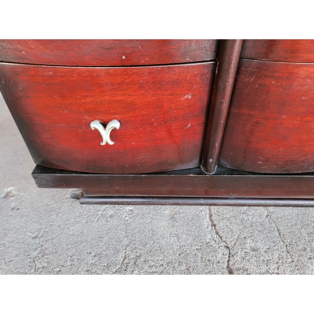 Mid-Century Modern Mahogany Low Dresser For Sale - Image 14 of 18