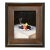 Still Life Oil Painting, Wine and Fruit by Satori Gregorakis For Sale