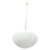 Large Mid-Century Czechoslovak Opaline Glass Pendant Lamp from Napako, 1970s For Sale - Image 13 of 13
