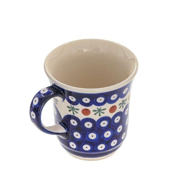 Early 21st Century 300 Ml Ceramic Mugs from Zakłady Ceramiczne Bolesławiec, Set of 4 For Sale - Image 5 of 9