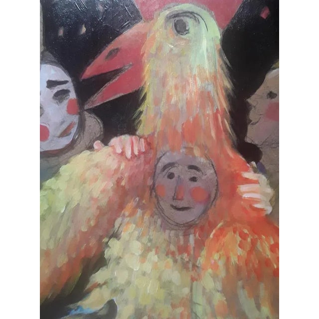 Veronik Isaeva-Agenos, Carnival, 2020, Acrylic on Plate For Sale - Image 8 of 11