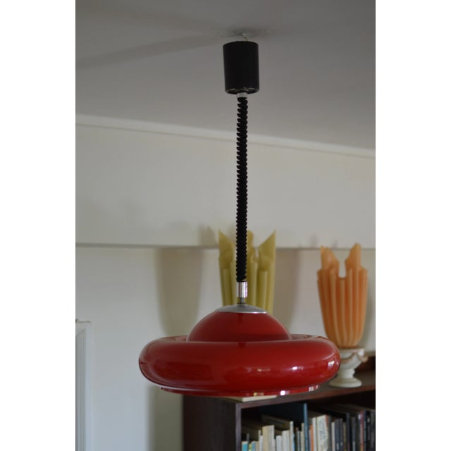 Space Age UFO Pendant Lamp, 1970 For Sale - Image 11 of 15
