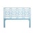 Coastal Tulum Platform Bed King, Pool Blue For Sale - Image 3 of 6