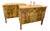 Pair of Italian Burlwood Commodes For Sale