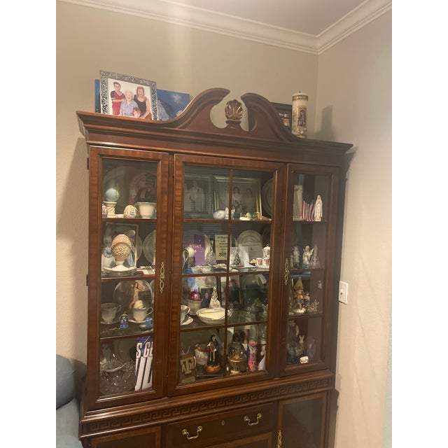 Drexel Heritage Drexel Heritage China Cabinet For Sale - Image 4 of 4