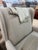 2000 - 2009 Pair of Gregorius Pineo High Back Loveseats in Oatmeal Linen For Sale - Image 5 of 11