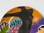 Mid-Century Modern 1980s Lois Barton Hand-Painted Figurative Modernist Art Ceramic Decorative Plate For Sale - Image 3 of 12
