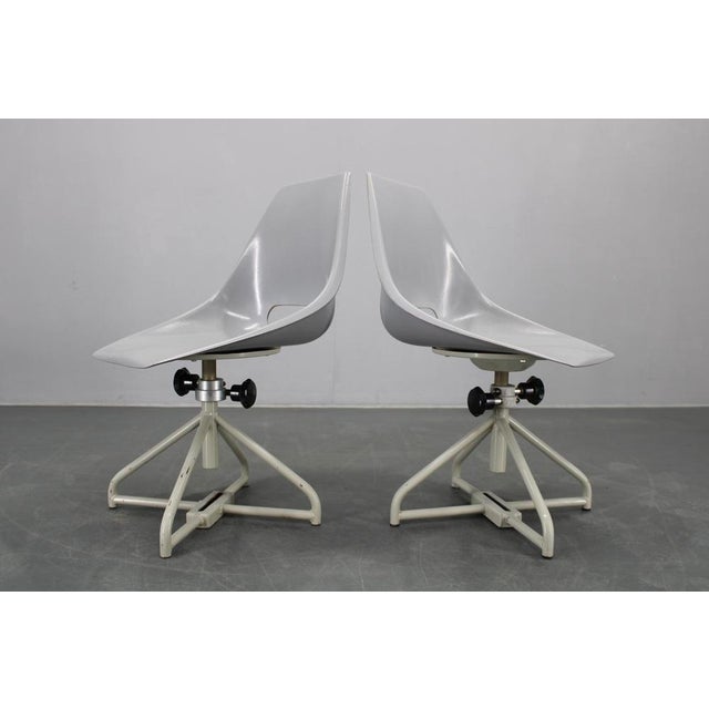 Set of Fiberglass Chairs by Miroslav Navratil for Vertex, Czechoslovakia, 1960s For Sale - Image 14 of 18