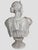 Ceramic 19th C. Glazed Terracotta Bust of Diana For Sale - Image 7 of 11