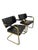 Pair of Industry West Jimmy Cooper Buffalo Leather Armchairs For Sale In New York - Image 6 of 16