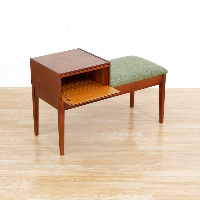 1960s Mid Century Entryway Bench by Chippy Heath For Sale - Image 4 of 9