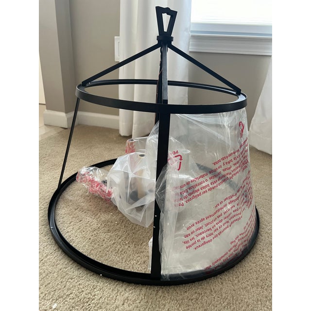 Transitional Visual Comfort Darlana Light Fixture For Sale - Image 3 of 4