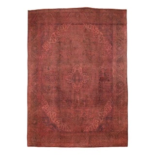 Vintage Middle Eastern Hand-Knotted Rug with Classic Ornaments For Sale