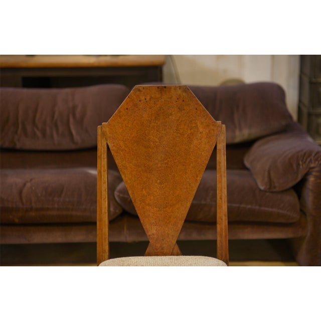 1930s Art Deco Chairs attributed to Baptistin Spade, 1930s, Set of 2 For Sale - Image 5 of 12