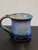 1990s 1990s Studio Pottery Mug Gradient Blue Purple For Sale - Image 5 of 14