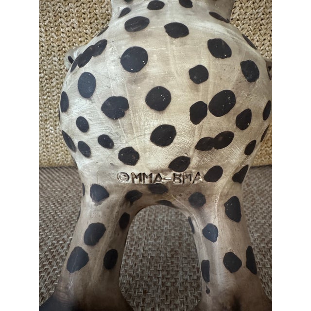 1980s Zuni Pueblo–Style Owl Bird Figurine | MoMA / Brooklyn Museum Art Reproduction For Sale - Image 4 of 12