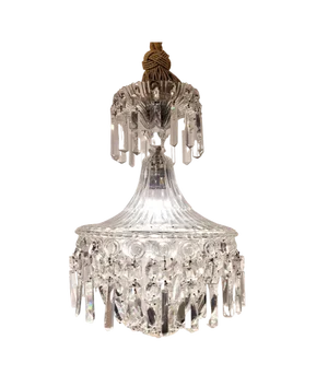Crystal Chandelier, Italy, 1940s
