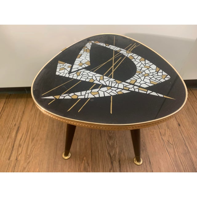 Kidney-Shaped Flower Table or Plant Stand, 1950s For Sale - Image 9 of 9