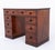 Wood Georgian Pedestal Desk in Mahogany For Sale - Image 7 of 7