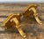 Vintage Gilt Tipped Wall Brackets - A Pair For Sale - Image 4 of 12