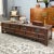 Low Walnut Storage Coffer For Sale - Image 3 of 7