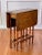 Small antique walnut drop-leaf occasional table in the William and Mary style, England, 1920s. Lovely, versatile table...