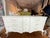 Chateau Shabby Chic Castilian Chest of Drawers – Distressed Ivory and Aged Gray For Sale In New York - Image 6 of 6