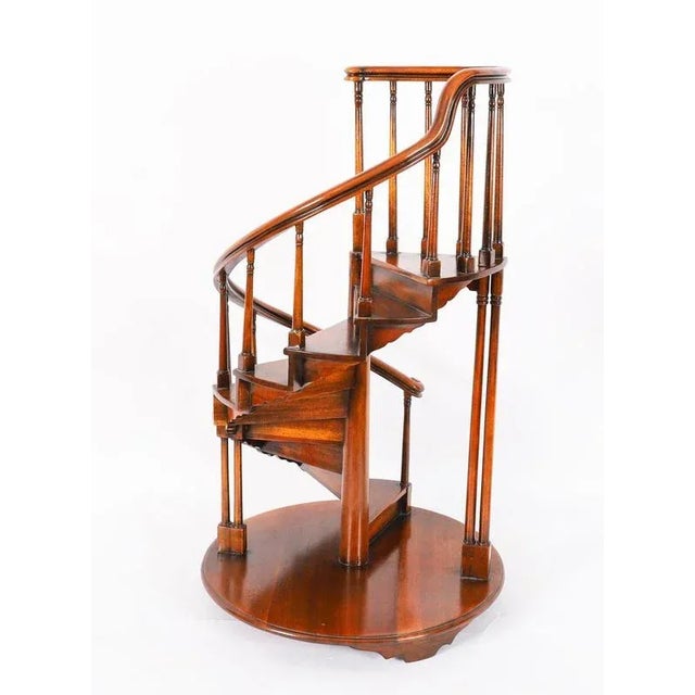 Vintage Architectural Spiral Staircase Model by Theodore Alexander, 20th Century For Sale - Image 4 of 15