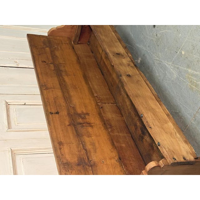 Antique Larch Chest in Wood, 1800s For Sale - Image 3 of 6