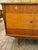 1960s French Mid-Century Modern Sideboard With Brass Pulls and Storage Drawers For Sale - Image 10 of 12