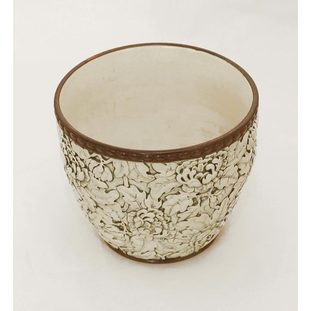 Ceramic Flower Pot from Eichwald Ceramic, 1890s For Sale - Image 3 of 8
