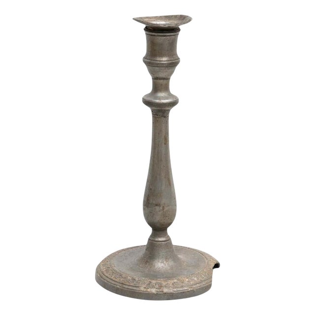 Spanish Metal Candleholder, 1950s For Sale