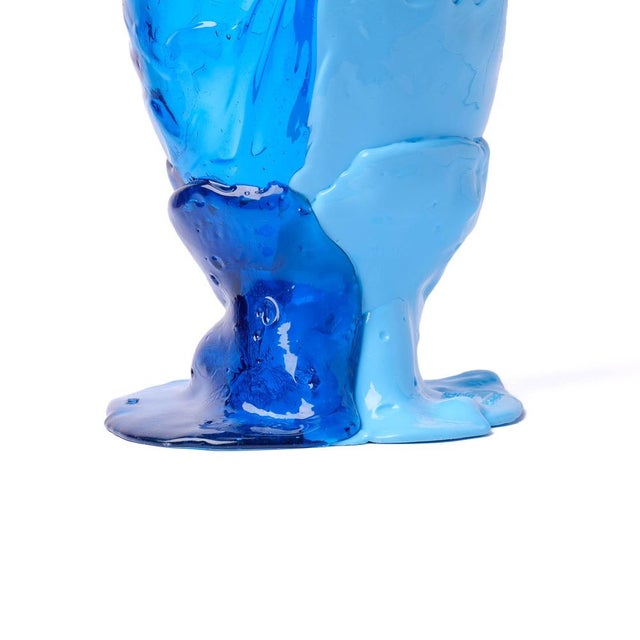 Not Yet Made - Made To Order Twins C Vase in Clear Light Blue by Gaetano Pesce for Fish Design For Sale - Image 5 of 9