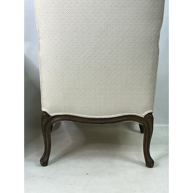 Vintage French Style High Back Throne Chairs - a Pair For Sale - Image 10 of 13