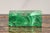 Green Striking Pattern Hand Polished Antique Malachite Stone Jewelry Trinket Box For Sale - Image 8 of 12
