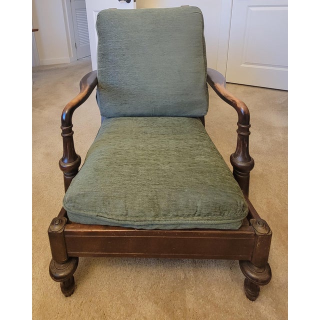Early 20th Century Victorian Reclining Morris Chair For Sale - Image 15 of 17
