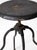 Antique Industrial Adjustable Metal Stool For Sale - Image 11 of 13
