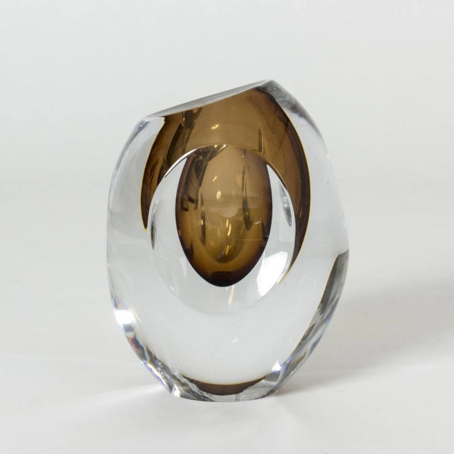 Glass Glass Ventana Vase by Mona Morales-Schildt For Sale - Image 7 of 7