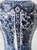 Delft Blue Ceramic Table Lamps with Persimmon Silk Shades from Boch Frères, 1960s, Set of 2 For Sale - Image 17 of 18